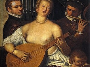 Parrasio Micheli, Musikalische Unterhaltung, um 1560/1570