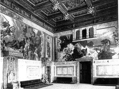 Thronsaal im Palazzo Caffarelli